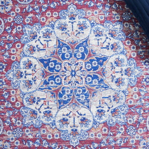 Safavieh Serapi 394 Power Loomed 72% Cotton/38% Polyester Transitional Rug SEP394A-7SQ
