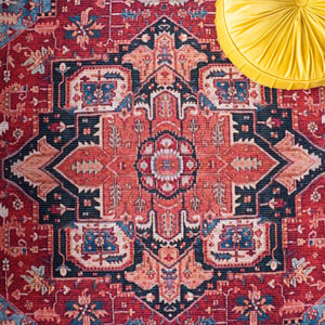 Safavieh Serapi 534 Power Loomed 72% Cotton/38% Polyester Transitional Rug SEP534Q-3