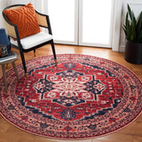 Safavieh Serapi 557 Power Loomed 72% Cotton/38% Polyester Transitional Rug SEP557Q-7SQ