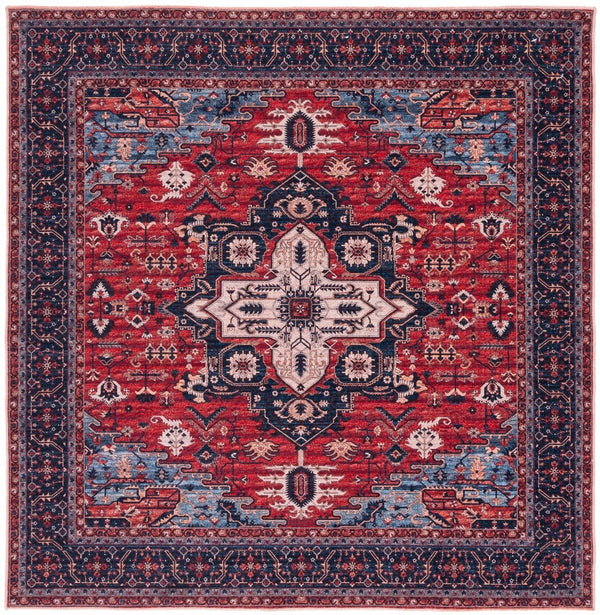 Safavieh Serapi 560 Power Loomed 72% Cotton/38% Polyester Transitional Rug SEP560Q-7SQ