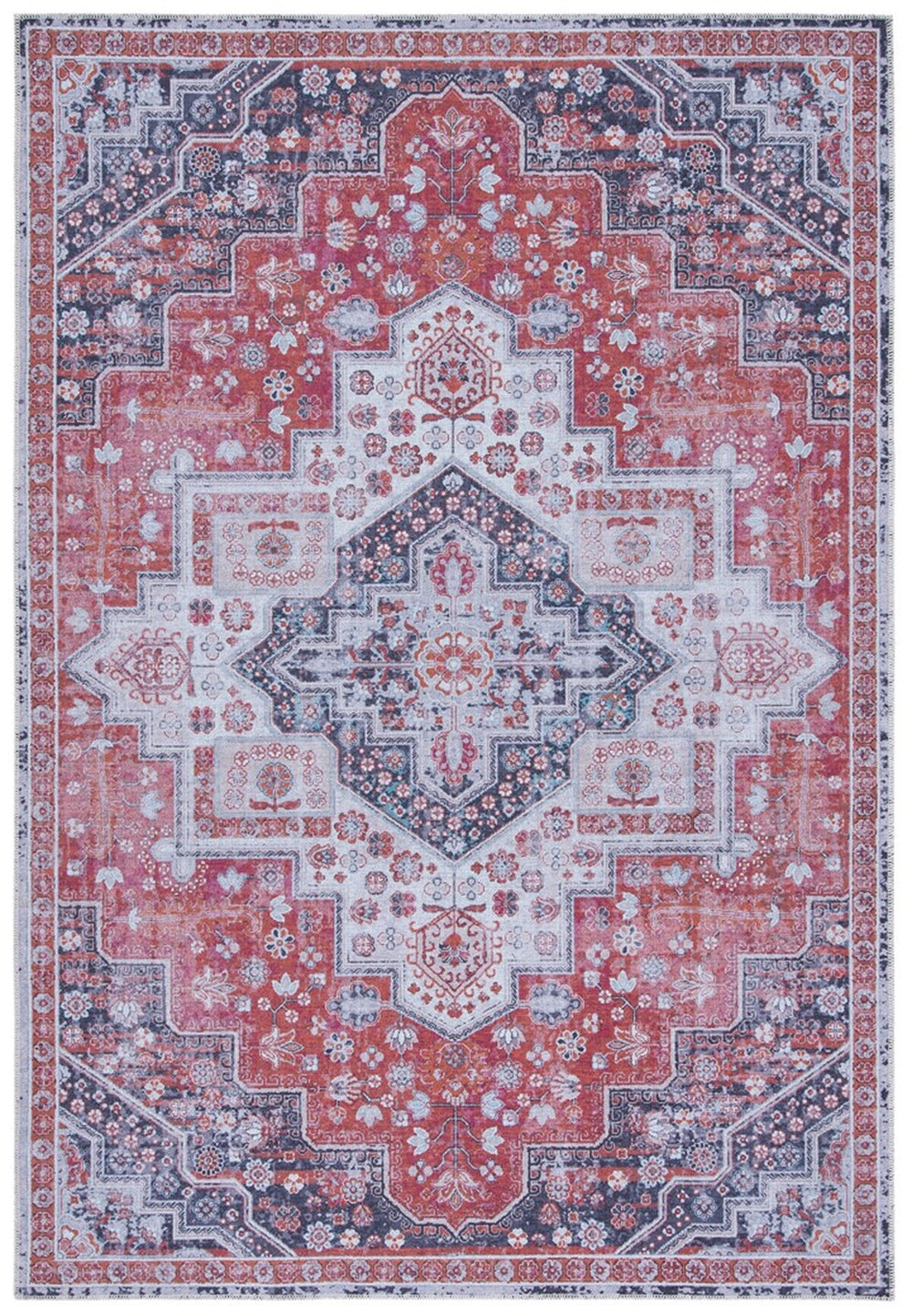 Safavieh Serapi 563 Power Loomed 72% Cotton/38% Polyester Transitional Rug SEP563P-9