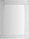 Seymore SEY-4000 Modern Glass, Manufactured Wood Mirror