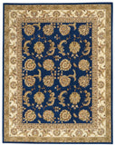 Nourison Nourison 2000 2022 Persian Handmade Tufted Indoor Area Rug Navy 8'6" x 11'6" 99446709561