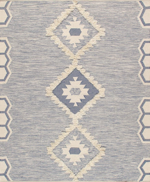 Pasargad Pasargad Santa Fe Collection Cotton & Wool Area Rug SF-03 9X12-PASARGAD