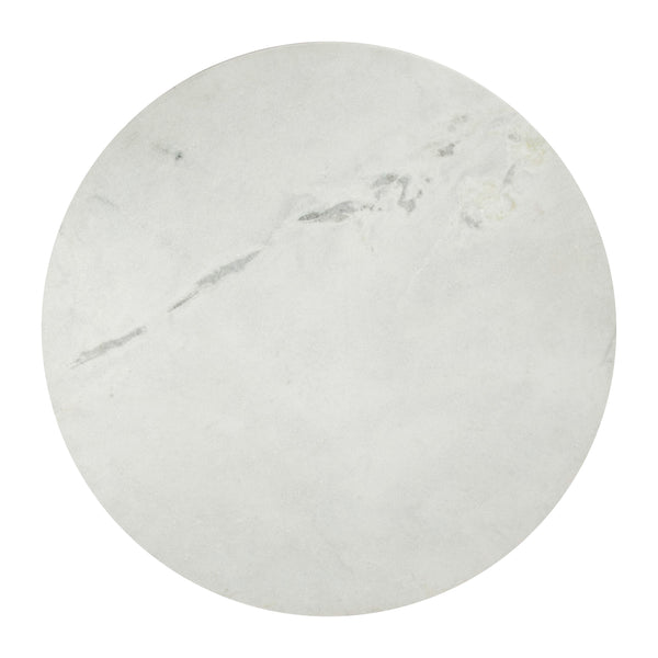 Zuo Modern Gotham Marble, MDF, Iron, Aluminum Modern Commercial Grade Dining Table White, Silver Marble, MDF, Iron, Aluminum