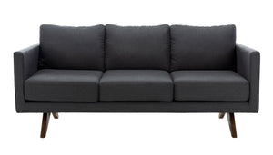 Safavieh Kygo Modern Sofa in Dark Gray Couture SFA1005A