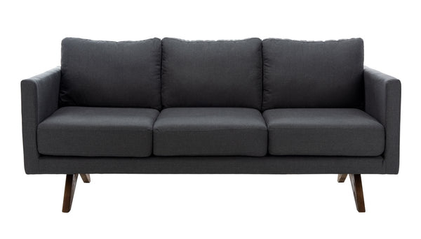 Safavieh Kygo Modern Sofa in Dark Gray Couture SFA1005A