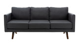 Safavieh Kygo Modern Sofa in Dark Gray Couture SFA1005A