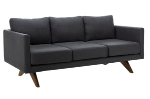Safavieh Kygo Modern Sofa in Dark Gray Couture SFA1005A