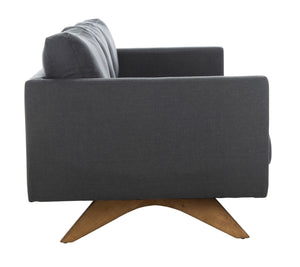Safavieh Kygo Modern Sofa in Dark Gray Couture SFA1005A