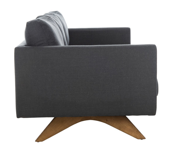 Safavieh Kygo Modern Sofa in Dark Gray Couture SFA1005A
