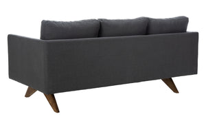 Safavieh Kygo Modern Sofa in Dark Gray Couture SFA1005A