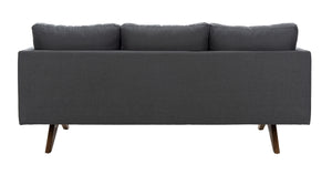 Safavieh Kygo Modern Sofa in Dark Gray Couture SFA1005A