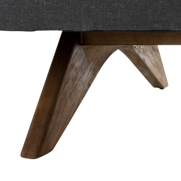 Safavieh Kygo Modern Sofa in Dark Gray Couture SFA1005A