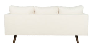 Safavieh Kygo Modern Sofa in White Couture SFA1005B
