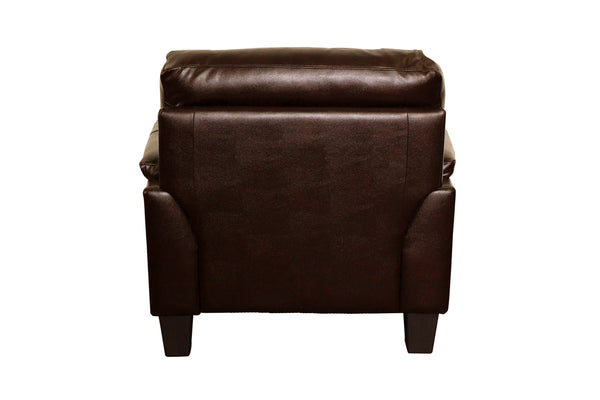Porter Designs Alto Top Quality Leather Transitional Chair Brown 02-189C-03-3618