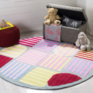 Safavieh Sfk312 Hand Tufted 80% Wool and 20% Cotton Rug SFK312A-3