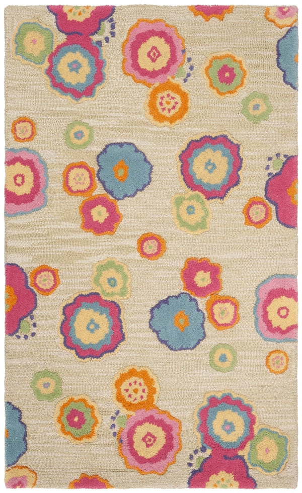 Safavieh Sfk316 Hand Tufted 80% Wool and 20% Cotton Rug SFK316A-2