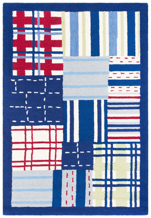 Safavieh Sfk318 Hand Tufted 80% Wool and 20% Cotton Rug SFK318A-2