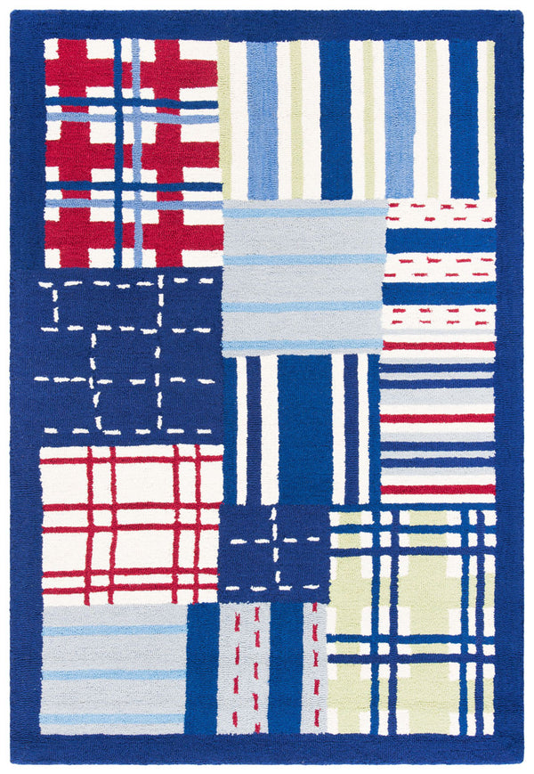 Safavieh Sfk318 Hand Tufted 80% Wool and 20% Cotton Rug SFK318A-2