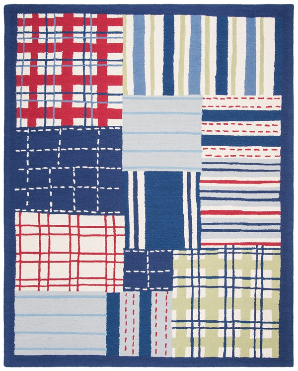 Safavieh Sfk318 Hand Tufted 80% Wool and 20% Cotton Rug SFK318A-2