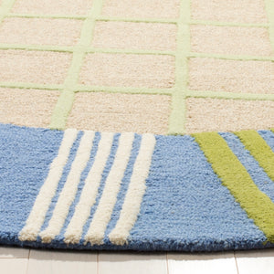 Safavieh Sfk320 Hand Tufted 80% Wool and 20% Cotton Rug SFK320A-2