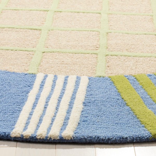 Safavieh Sfk320 Hand Tufted 80% Wool and 20% Cotton Rug SFK320A-2