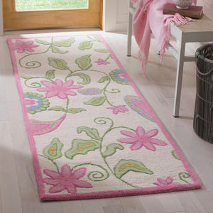 Safavieh Sfk351 Hand Tufted 80% Wool and 20% Cotton Rug SFK351A-3