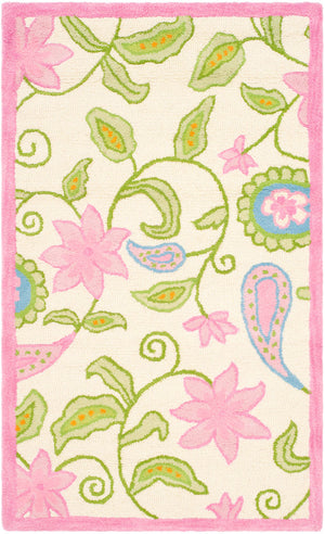 Safavieh Sfk351 Hand Tufted 80% Wool and 20% Cotton Rug SFK351A-3