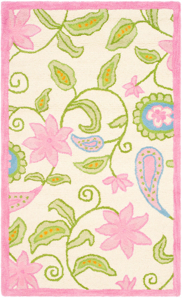 Safavieh Sfk351 Hand Tufted 80% Wool and 20% Cotton Rug SFK351A-3