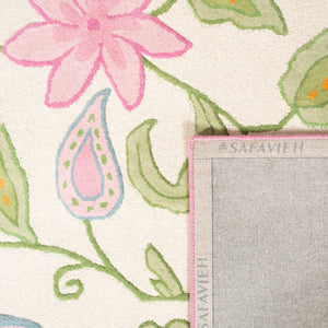Safavieh Sfk351 Hand Tufted 80% Wool and 20% Cotton Rug SFK351A-3