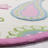 Safavieh Sfk351 Hand Tufted 80% Wool and 20% Cotton Rug SFK351A-3