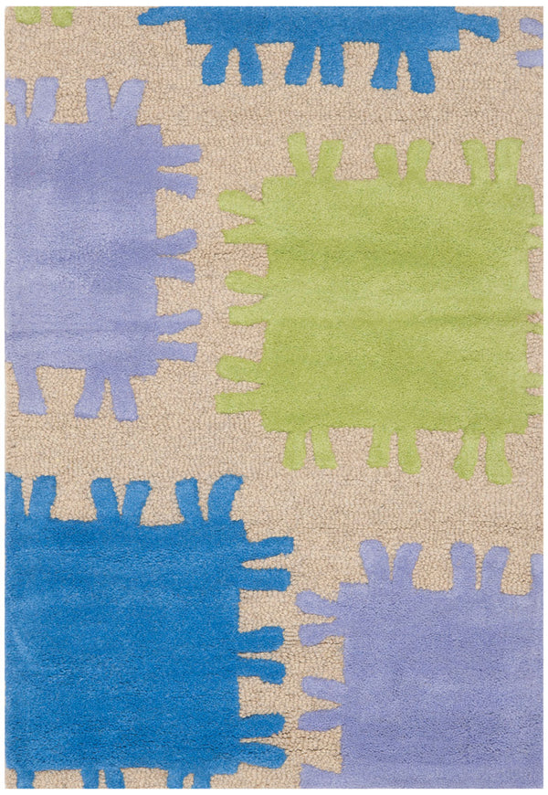 Safavieh Sfk352 Hand Tufted 80% Wool and 20% Cotton Rug SFK352A-3