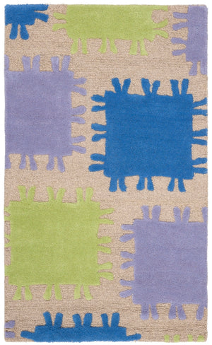 Safavieh Sfk352 Hand Tufted 80% Wool and 20% Cotton Rug SFK352A-3
