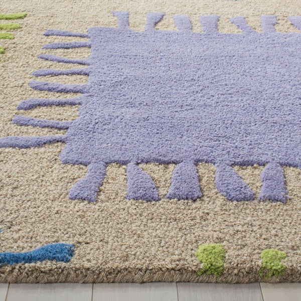 Safavieh Sfk352 Hand Tufted 80% Wool and 20% Cotton Rug SFK352A-3