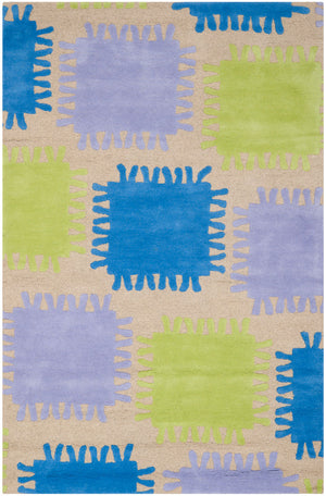 Safavieh Sfk352 Hand Tufted 80% Wool and 20% Cotton Rug SFK352A-3