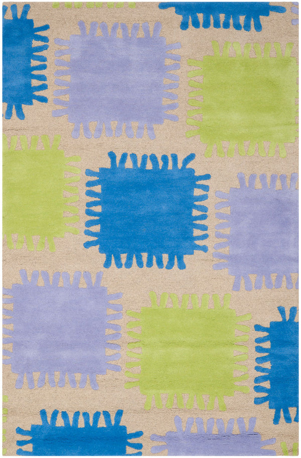 Safavieh Sfk352 Hand Tufted 80% Wool and 20% Cotton Rug SFK352A-3