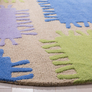 Safavieh Sfk352 Hand Tufted 80% Wool and 20% Cotton Rug SFK352A-3