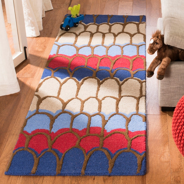 Safavieh Sfk353 Hand Tufted 80% Wool and 20% Cotton Rug SFK353A-3