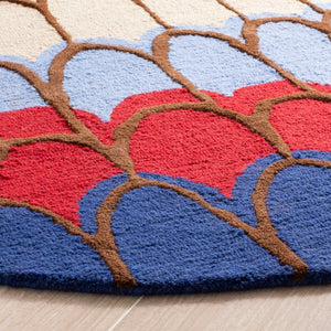 Safavieh Sfk353 Hand Tufted 80% Wool and 20% Cotton Rug SFK353A-3