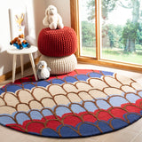 Safavieh Sfk353 Hand Tufted 80% Wool and 20% Cotton Rug SFK353A-3
