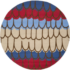 Safavieh Sfk353 Hand Tufted 80% Wool and 20% Cotton Rug SFK353A-3