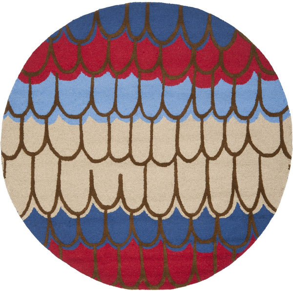 Safavieh Sfk353 Hand Tufted 80% Wool and 20% Cotton Rug SFK353A-3