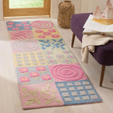 Safavieh Sfk356 Hand Tufted 80% Wool and 20% Cotton Rug SFK356A-3