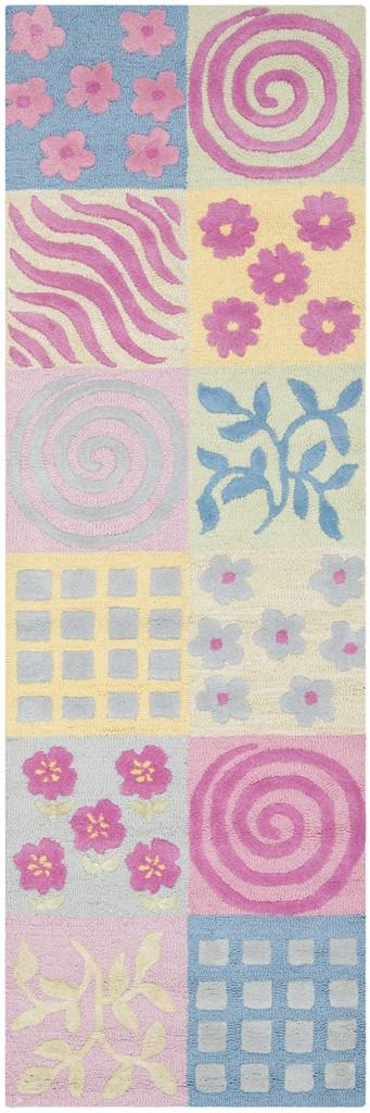 Safavieh Sfk356 Hand Tufted 80% Wool and 20% Cotton Rug SFK356A-3
