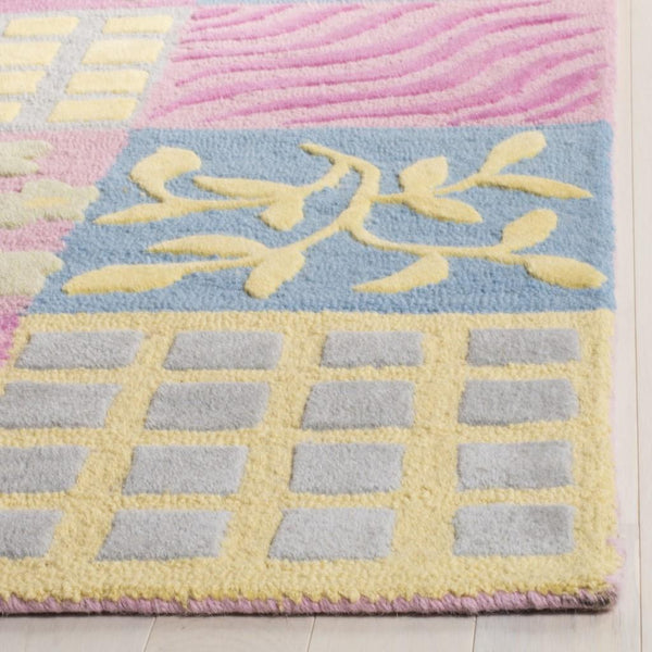 Safavieh Sfk356 Hand Tufted 80% Wool and 20% Cotton Rug SFK356A-3