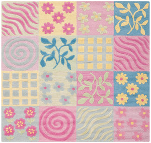 Safavieh Sfk356 Hand Tufted 80% Wool and 20% Cotton Rug SFK356A-3