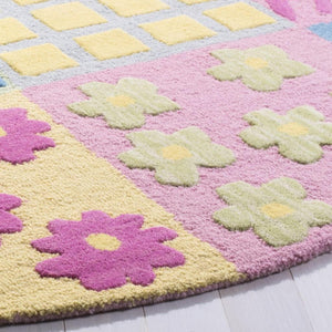 Safavieh Sfk356 Hand Tufted 80% Wool and 20% Cotton Rug SFK356A-3