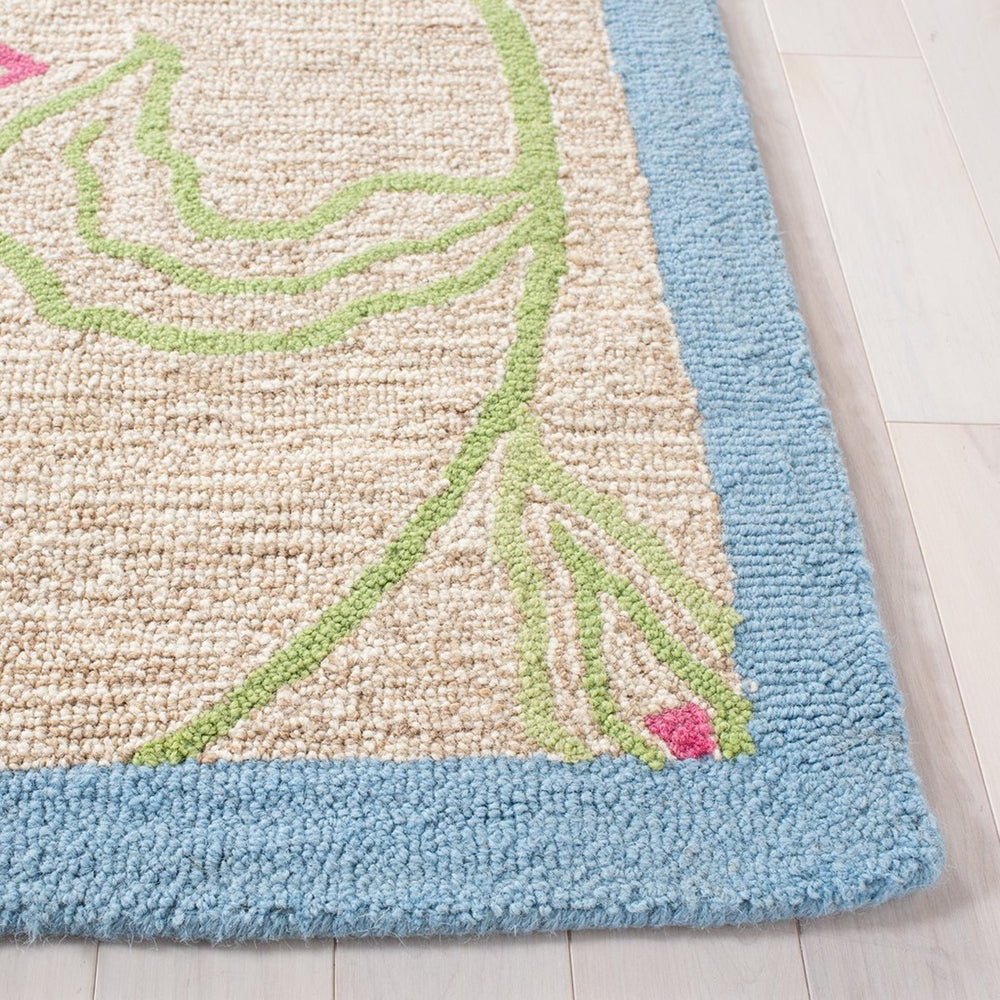 Safavieh Sfk362 Hand Tufted 80% Wool and 20% Cotton Rug SFK362A-3