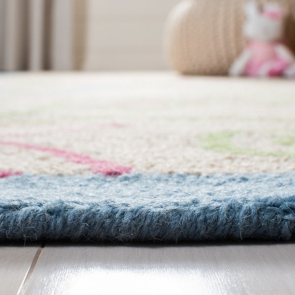 Safavieh Sfk362 Hand Tufted 80% Wool and 20% Cotton Rug SFK362A-3